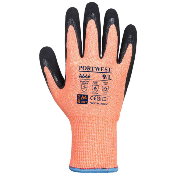 Manusi Nitril Vis-Tex Winter HR Cut - imagine 2