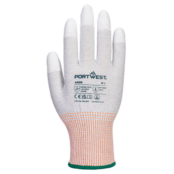 LR13 ESD PU Palm Glove (12 perechi) - imagine 2