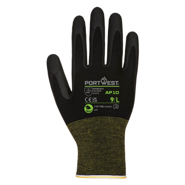 NPR15 ănușă din spumă de nitril Bamboo Eco Glove (Pk12) - imagine 2