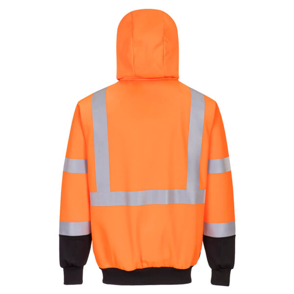 Hanorac Hi-Vis Bicolor cu Fermoar - imagine 2