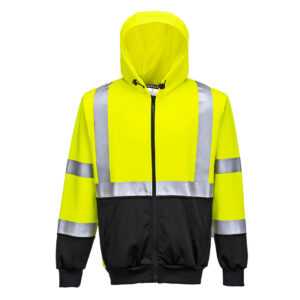 Hanorac Hi-Vis Bicolor cu Fermoar