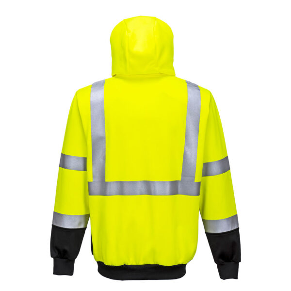 Hanorac Hi-Vis Bicolor cu Fermoar - imagine 2