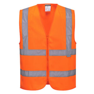 Bandă Hi-Vis și vestă cu bretele