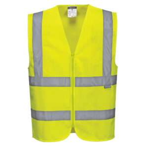 Bandă Hi-Vis și vestă cu bretele