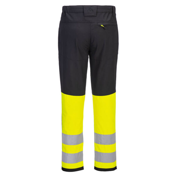 WX2 Pantaloni de serviciu Hi-Vis Lightweight Contrast clasa 1 - imagine 2