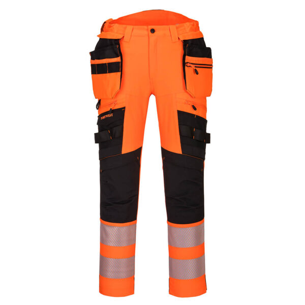Pantaloni de buzunar cu toc detașabil DX4 Hi-Vis Hi-Vis Holster detașabil