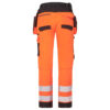 DX4 Hi-Vis Detachable Holster Pocket Craft Trousers - imagine 2