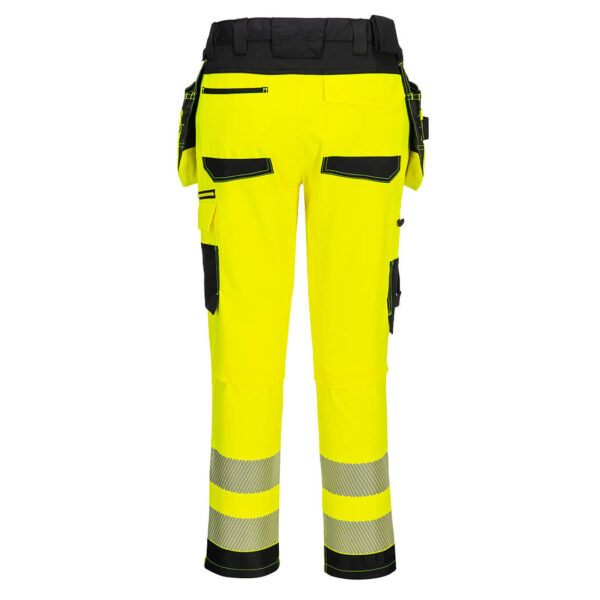 DX4 Hi-Vis Detachable Holster Pocket Craft Trousers - imagine 2