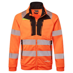 DX4 Hi-Vis Funnel Pulover cu fermoar