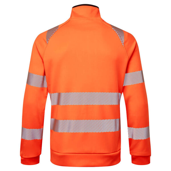 DX4 Hi-Vis Funnel Pulover cu fermoar - imagine 2