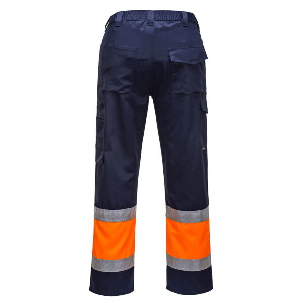 Pantaloni de service Hi-Vis Contrast clasa 1 - imagine 2