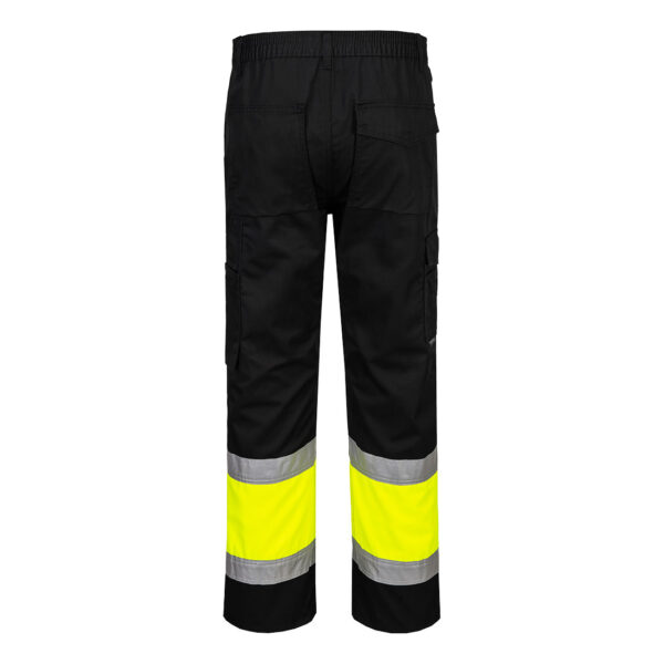 Pantaloni de service Hi-Vis Contrast clasa 1 - imagine 2
