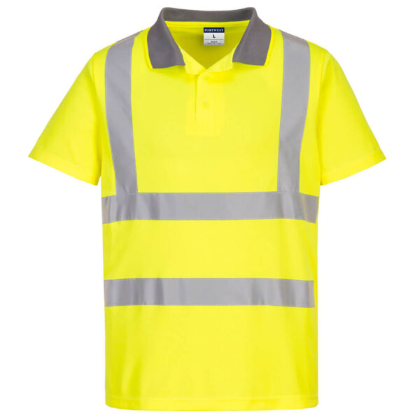 Polo Eco Hi-Vis S/S (pachet de 6)