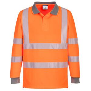 Tricou polo Eco Hi-Vis L/S (pachet de 6)