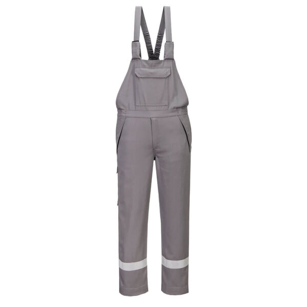 Pantaloni bretele FR rezistenti la substanțe chimice
