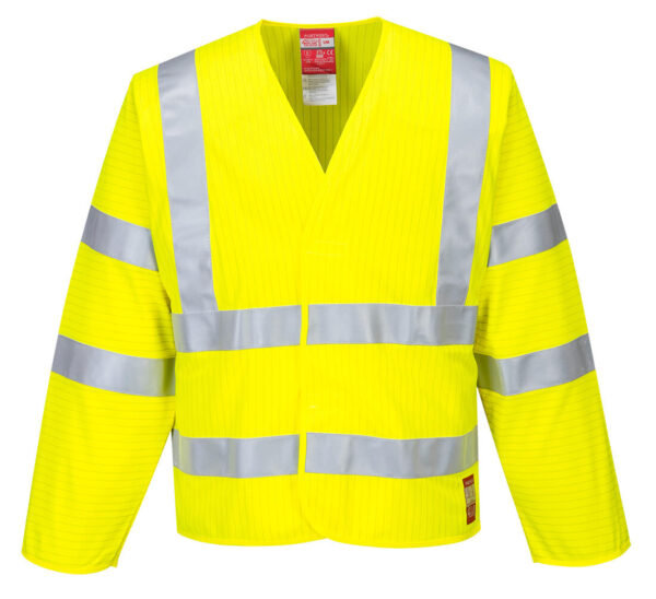 Jacheta HiVis Antistatica Ignifuga
