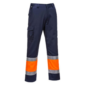 Pantaloni de serviciu Hi-Vis Lightweight Contrast clasa 1