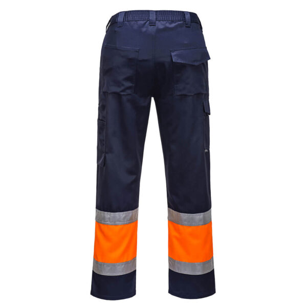 Pantaloni de serviciu Hi-Vis Lightweight Contrast clasa 1 - imagine 2