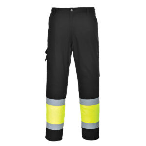 Pantaloni de serviciu Hi-Vis Lightweight Contrast clasa 1