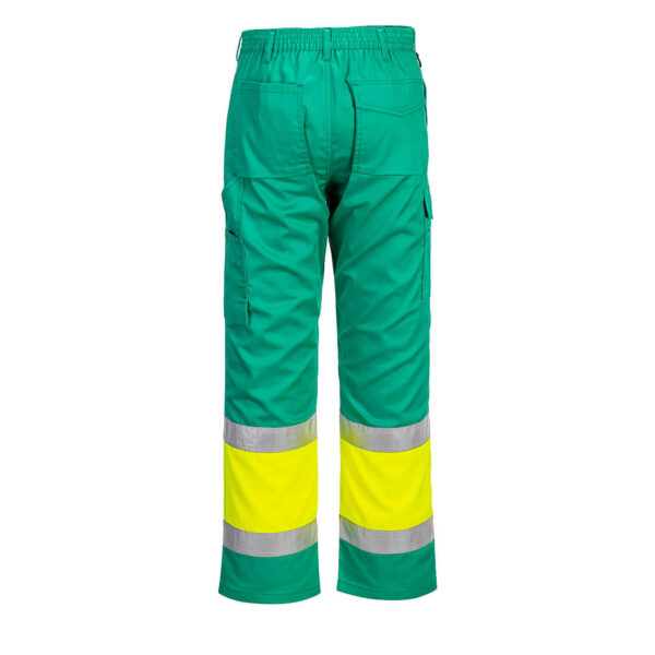 Pantaloni de serviciu Hi-Vis Lightweight Contrast clasa 1 - imagine 2