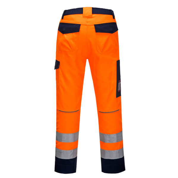 Pantaloni Modaflame RIS Portocaliu/Navy - imagine 2