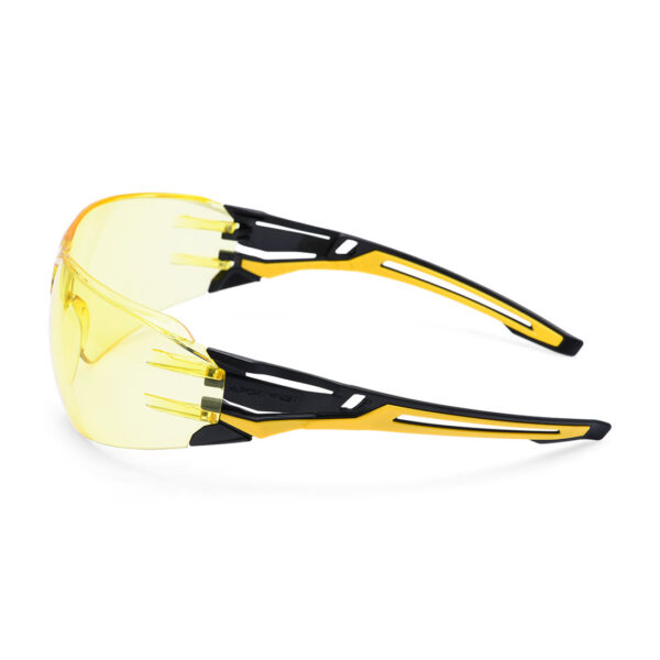 Anthracite Wraparound Safety Glasses - imagine 2