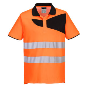 PW3 Tricou Polo HiVis S/S