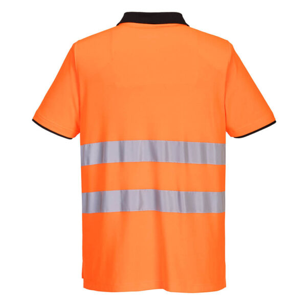 PW3 Tricou Polo HiVis S/S - imagine 2