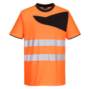 PW2 Tricou HiVis Cotton Comfort S/S