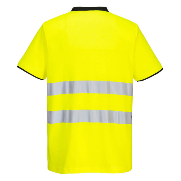 PW2 Tricou HiVis Cotton Comfort S/S - imagine 2