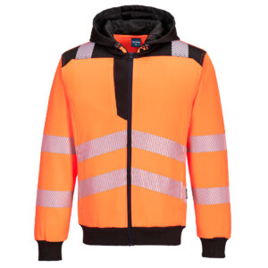 Hanorac cu fermoar PW3 Hi-Vis