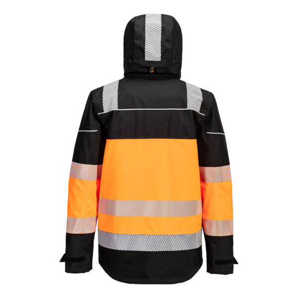 PW3 Jacheta Extreme Rain Hi-Vis Class 1 - imagine 2