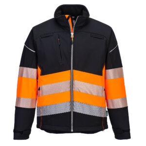 PW3 Jachetă Softshell Hi-Vis Clasa 1