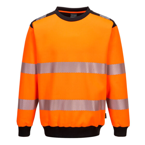 Hanorac cu guler  PW3 Hi-Vis