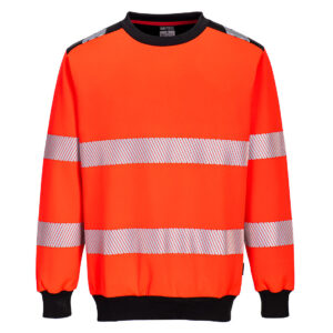 Hanorac cu guler  PW3 Hi-Vis