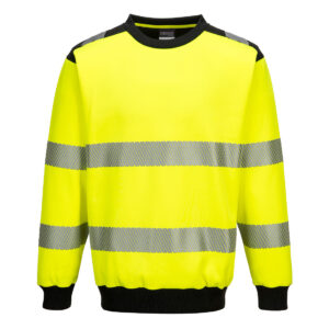 Hanorac cu guler  PW3 Hi-Vis