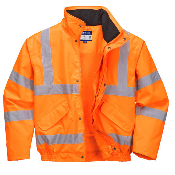 Jacheta Bomber Hi-Vis Respirabila.