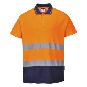 Tricou Polo Bumbac Confort Bicolor