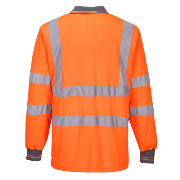 Tricou Polo HiVis cu maneci lungi - imagine 2