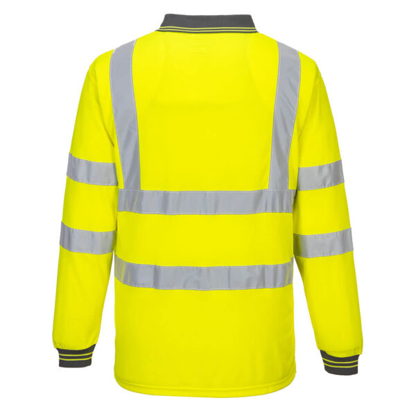 Tricou Polo HiVis cu maneci lungi - imagine 2