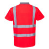 Tricou Polo Hi-Vis cu Maneci Scurte - imagine 2