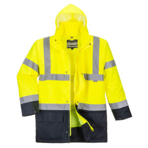 Jachetă Hi-Vis 5-in-1 Contrast Essential
