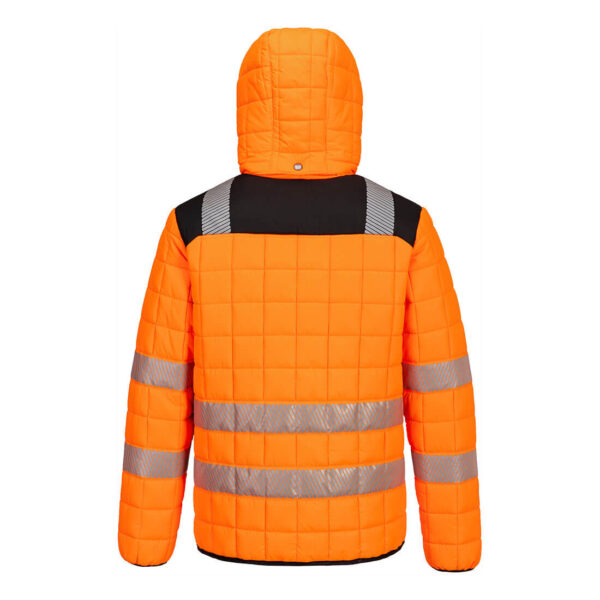 PW3 Hi-Vis Square Baffle Jacket - imagine 2