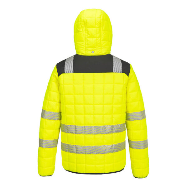 PW3 Hi-Vis Square Baffle Jacket - imagine 2