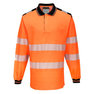 PW3 Hi-Vis Tricou Polo L/S