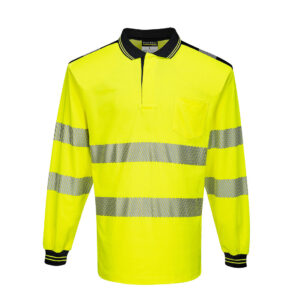 PW3 Hi-Vis Tricou Polo L/S