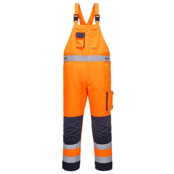 Salopeta cu Pieptar Dijon HI VIS